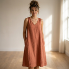 Summer Sundress Sewing Pattern, Beginner Dress Sizes XS-4XL