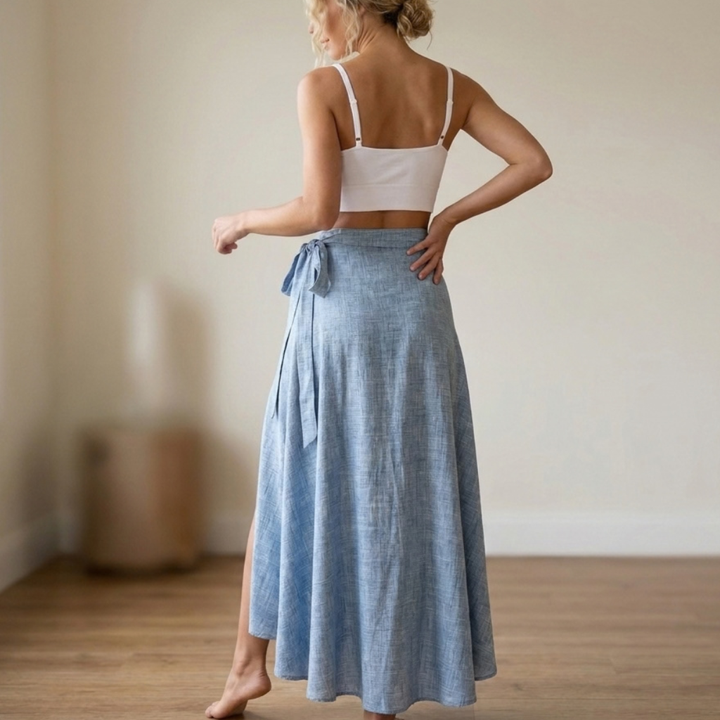 Maxi Skirt Pattern | Wrap Skirt Pattern | Women Sewing Pattern | Sewing Patterns | Easy Skirt Sewing pattern | Maxi Wrap Skirt Pattern