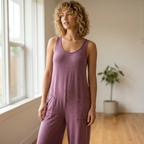 Wide Leg Lounge Jumpsuit Sewing Pattern PDF Women Jumpsuit Pattern XS to 7X Loose Fit Romper Pattern Plus Size Jumpsuit Pocket Jumpsuit