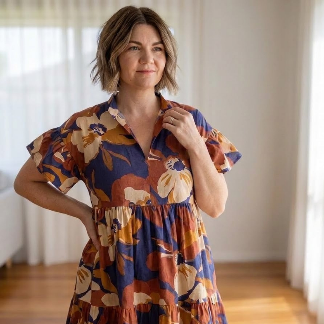 Dolly Dress Sewing Pattern, Size Inclusive PDF Pattern